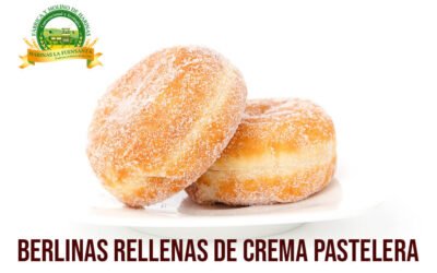 Berlinas rellenas de crema pastelera